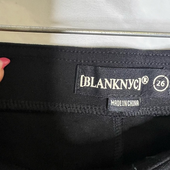 BlankNYC Black Ponte Pants 26 - Picture 2 of 6